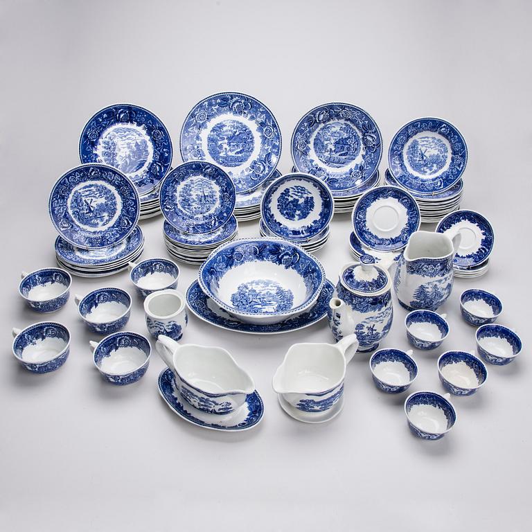 ASTIASTO, 86 osaa, posliinia, "Maisema" Arabia, 1964-1971.