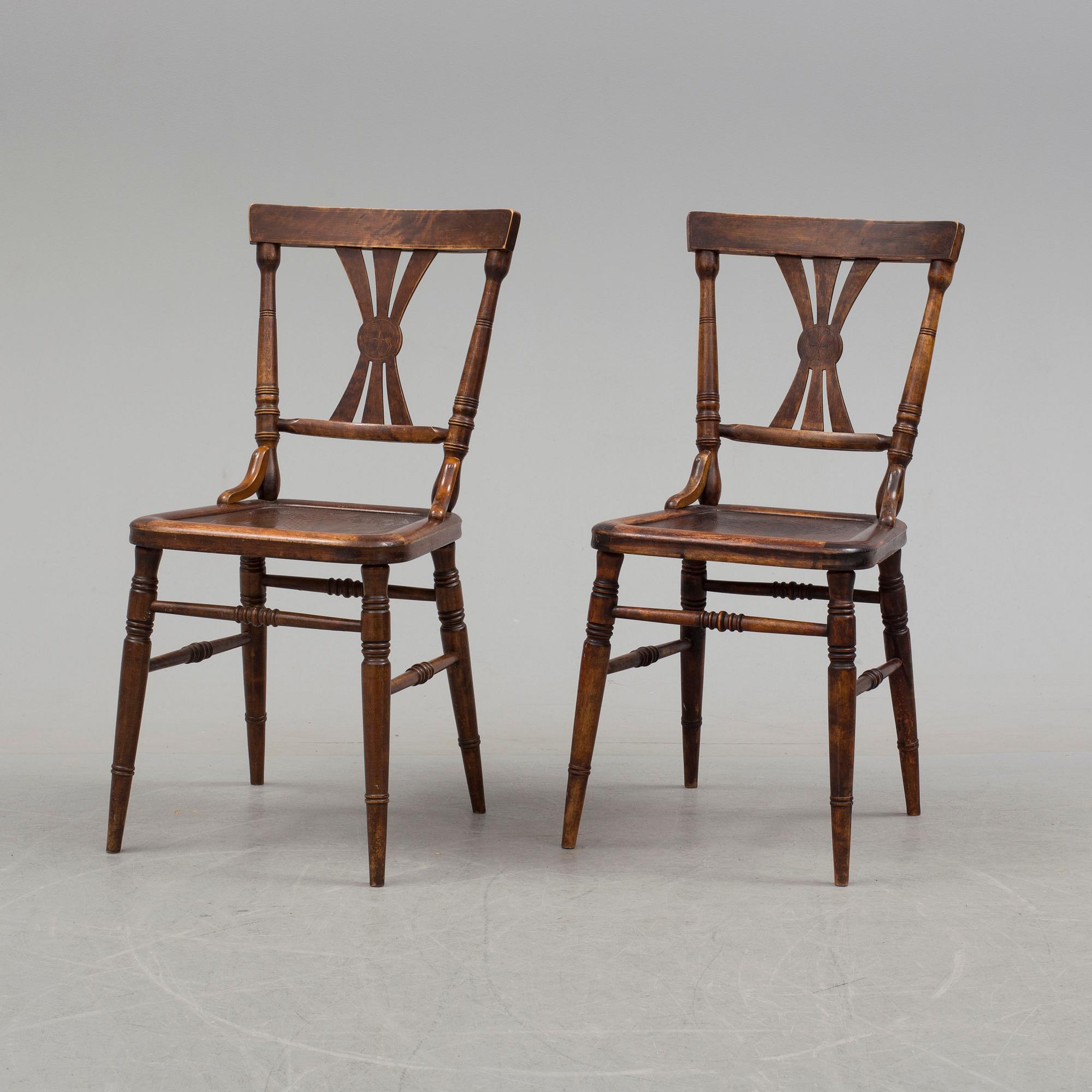 STOLAR, 5 st, Luterma, Estland, omkring 1900.