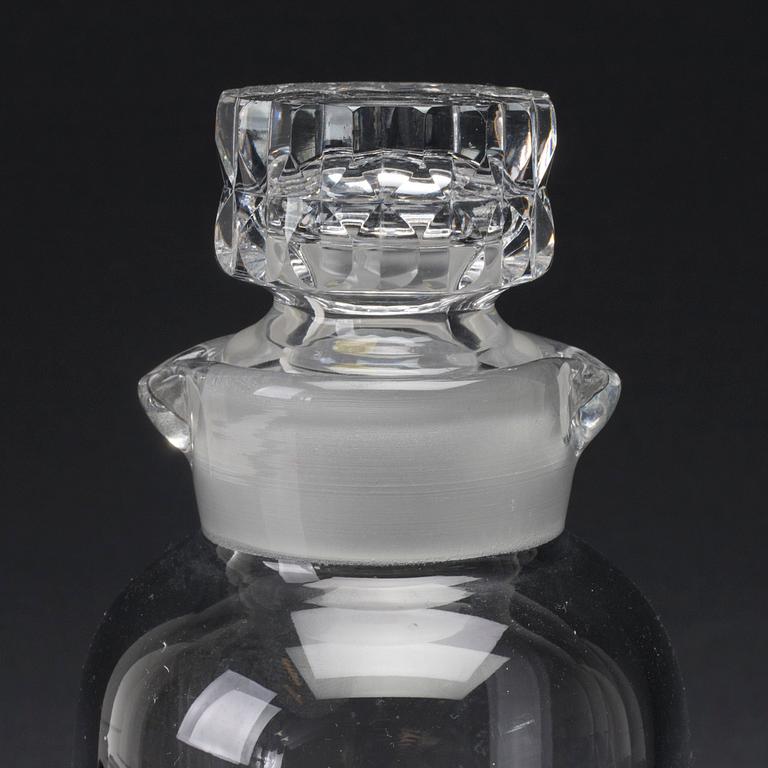 GLASSERVIS, whisky, bl a "Silvia". 8 delar.