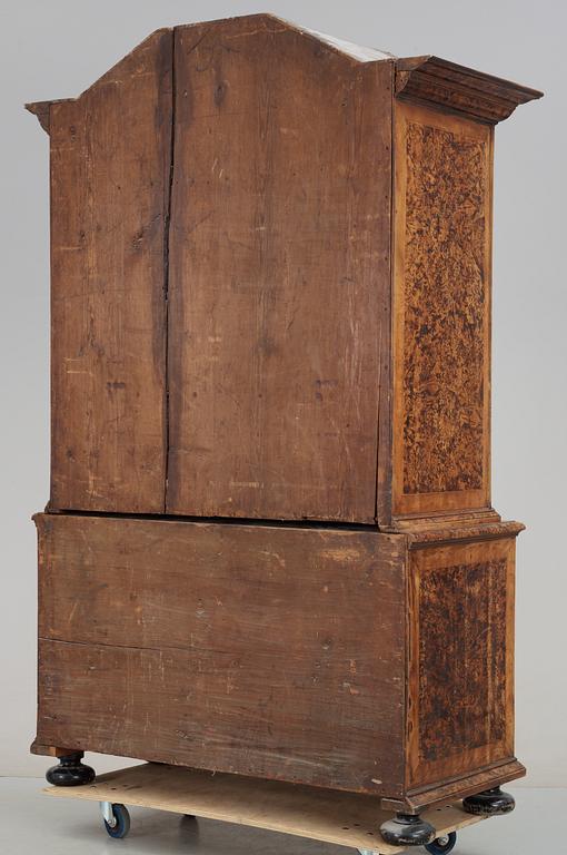 A Swedish late Baroque 18th century cupboard.