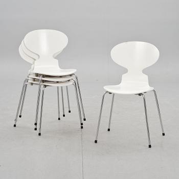 STOLAR, 4 st, "Myran", Arne Jacobsen, Fritz Hansen.