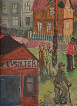 Olle Olsson-Hagalund, The Salvation Army in Hagalund.