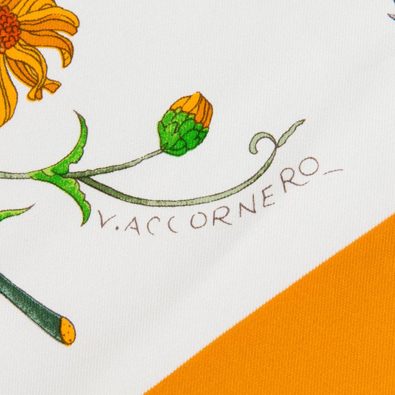 GUCCI Silk Scarf with Costume jewelry Earrings.