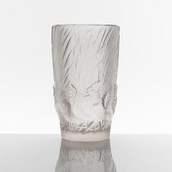 René Lalique, "Coqs et Plumes", vas, 1920-30-tal, efter 1928.