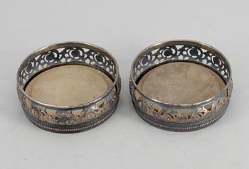 COASTERS, ett par, pläter, England, 1900-talets första hälft.