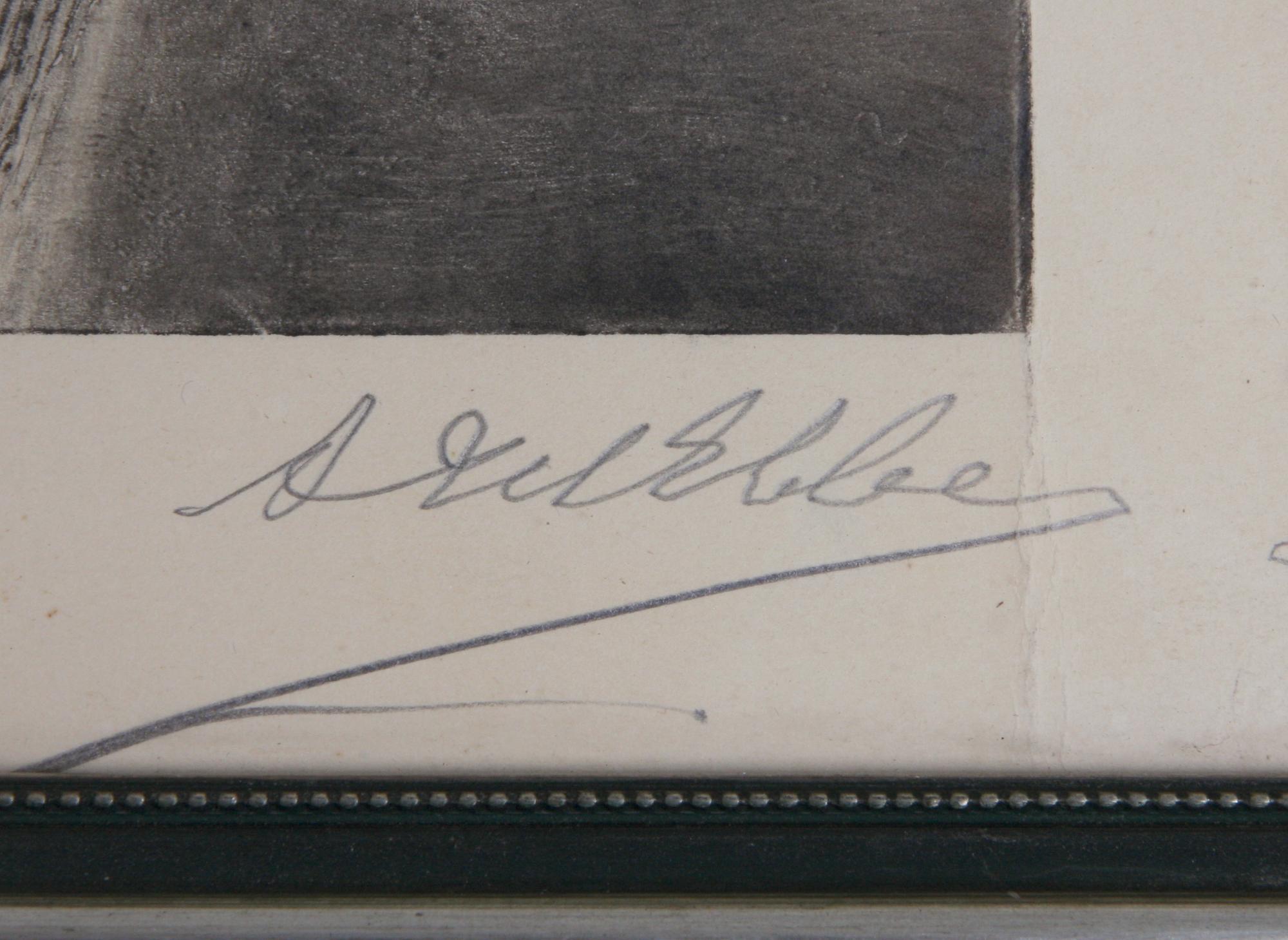 EBBE, AXEL och JOHANSSON-THOR, EMIL, grafiska blad, 2 st, sign.