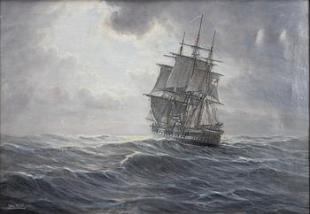 Johannes Holst, Marine.