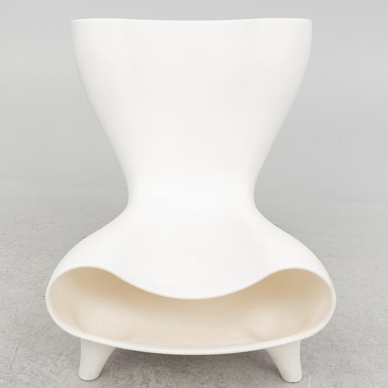 Marc Newson, an 'Orgone' lounge chair, Cappellini, Italy, after 1993.