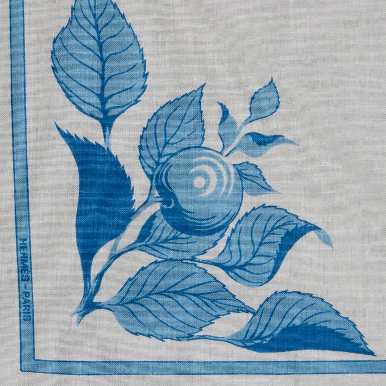 BORDSTABLETTER, 2 st, samt SERVIETTER, 2 st, bomull, Hermès.