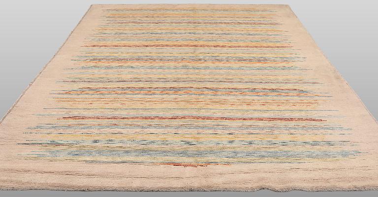 A Moroccan design carpet, c. 291 x 200 cm.