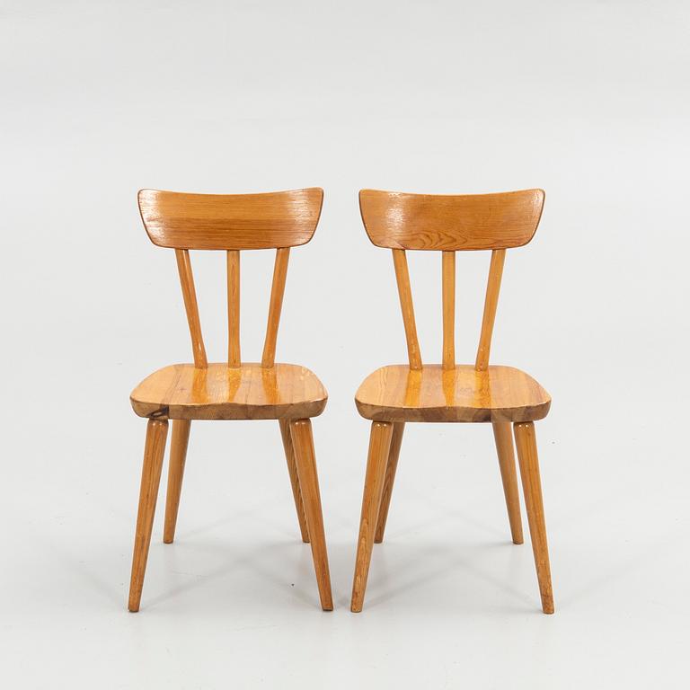 Göran Malmvall, Stolar, 8 st, Svensk Fur, 1900-talets mitt.