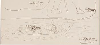 Ernst Josephson, Five figure studies.