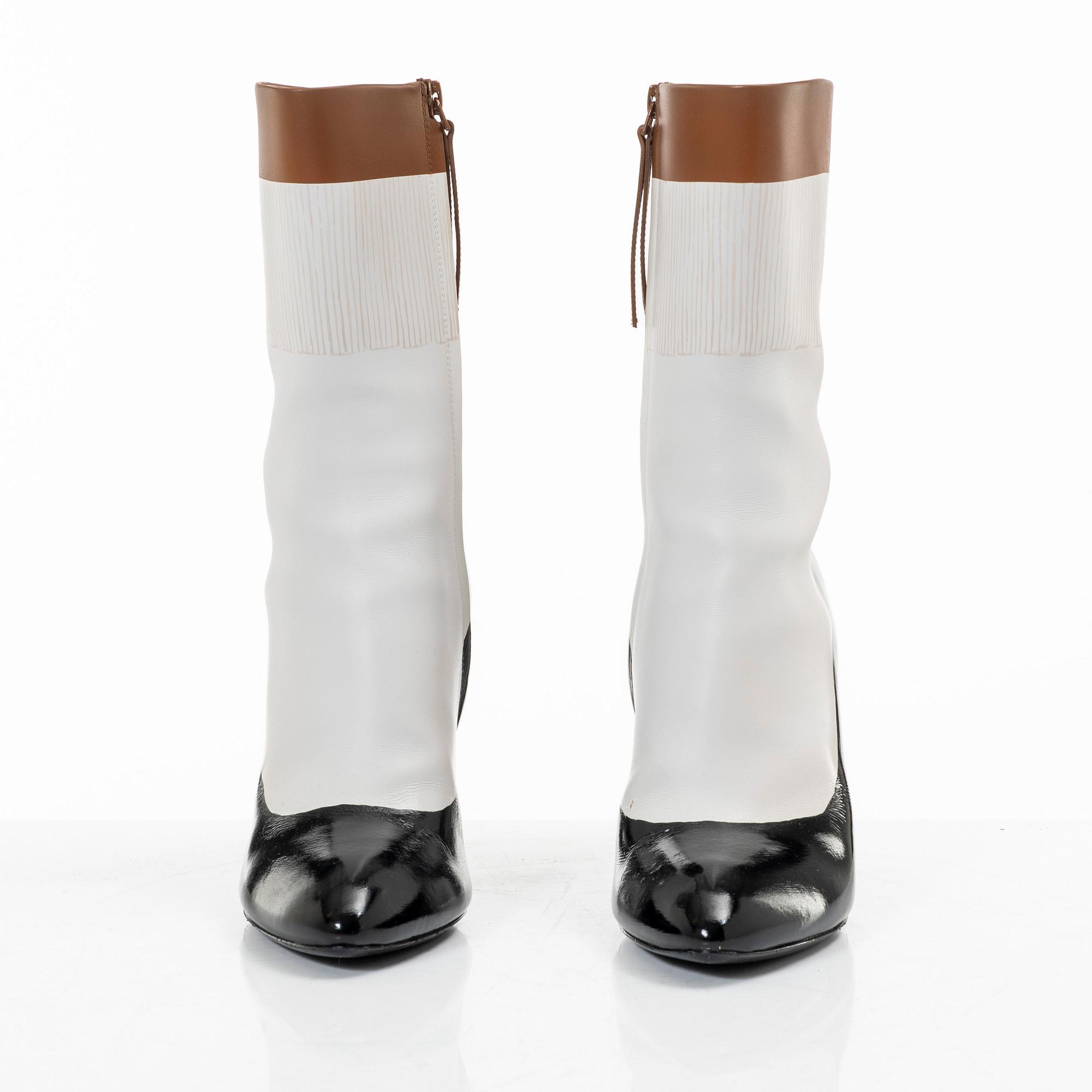 Louis Vuitton, ankle boots, "Illusion Ankle Boots" size 37.