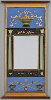 SPEGEL, sk glasmästarspegel, 1900-tal.