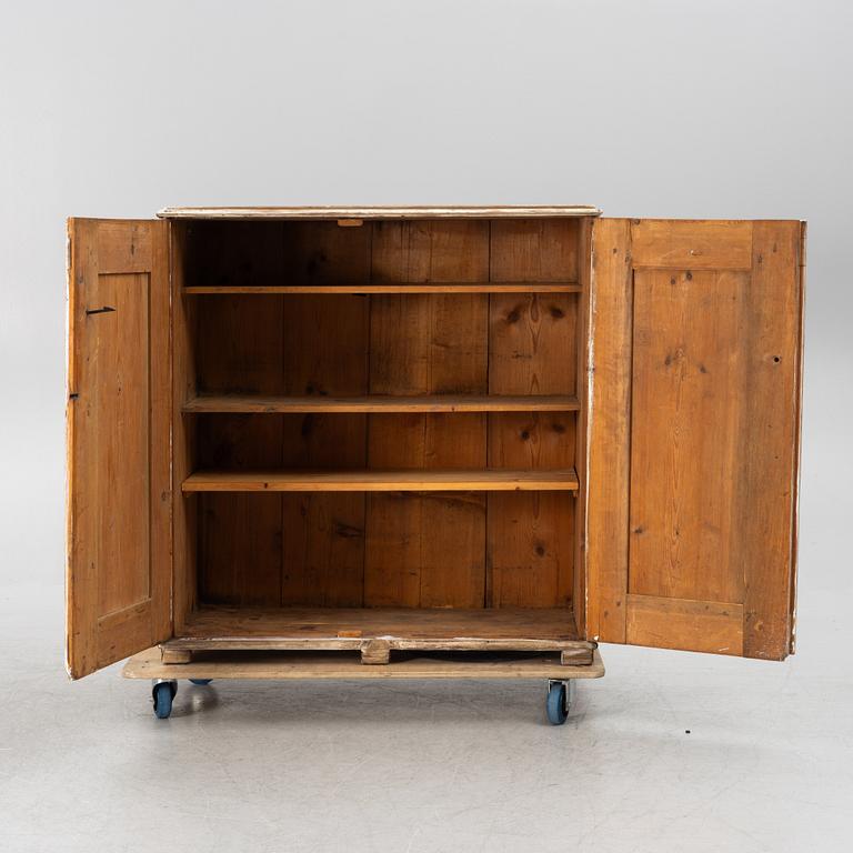 A 19th century sideboard.