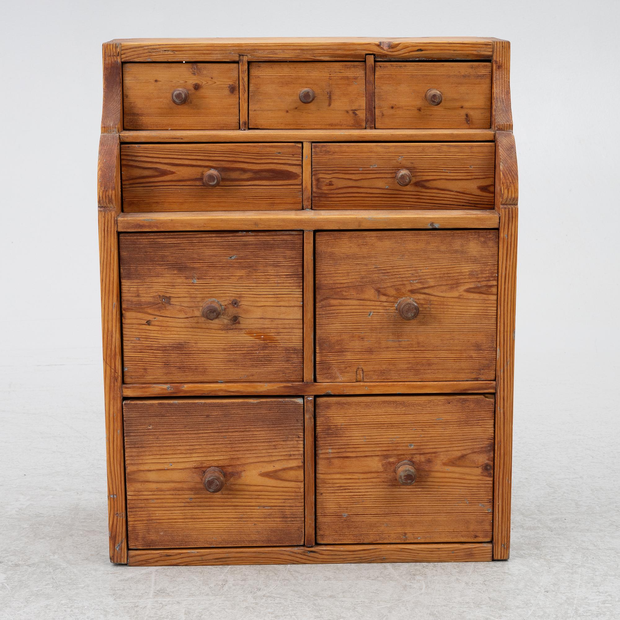 Spice shelf/drawer compartment, 20th century.