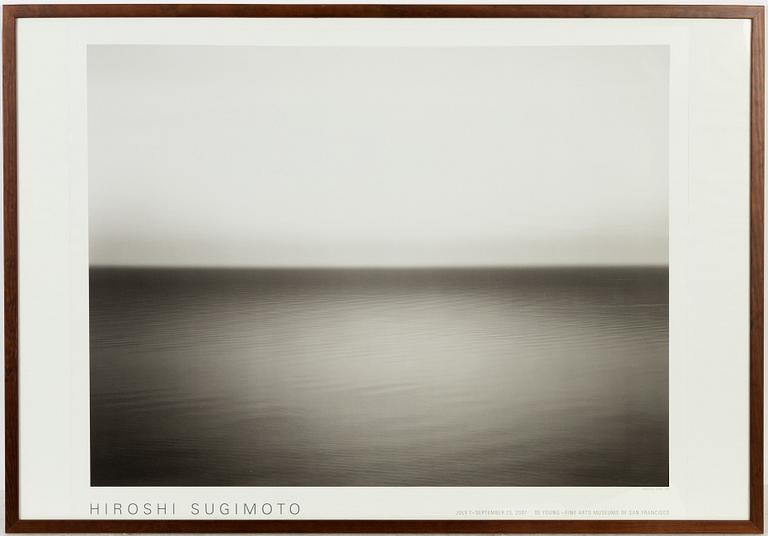 Hiroshi Sugimoto, offset/affisch, for De Young fine arts museum San Francisco, 2007.