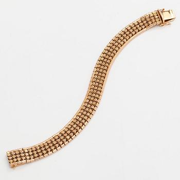 Bracelet, 14K gold, Aikala, Helsinki 1970.