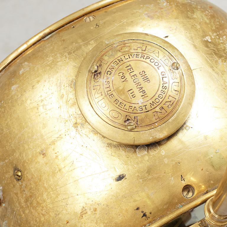 Ship telegraph, marked Chadburn London.