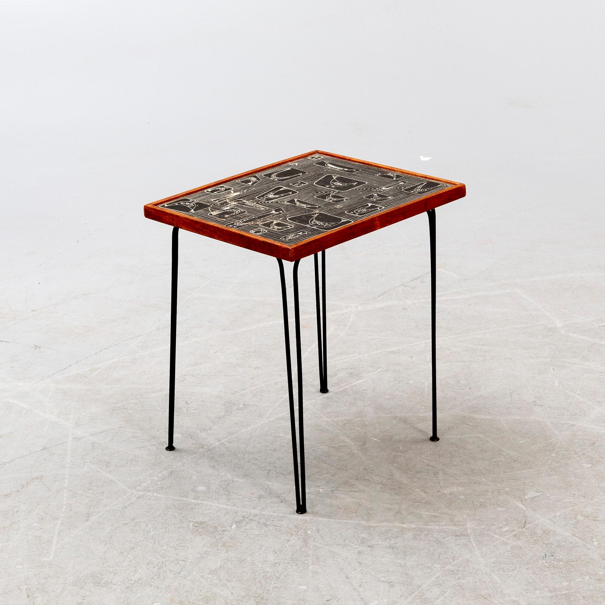 Hans-Agne Jakobsson, bord 1900-talets mitt Åhus AB Markaryd.