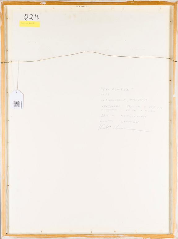 KUUTTI LAVONEN, fotografi, carbon print, signerad och daterad 1989, numrerad 1/3.