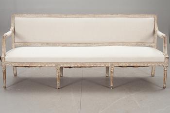 SOFFA, sengustaviansk, omkring 1800.
