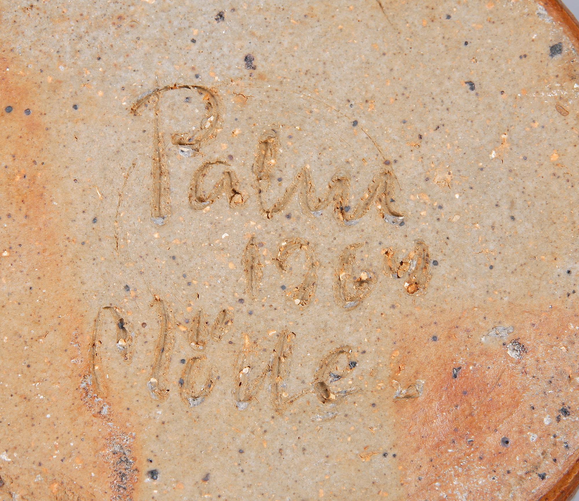 VASER, 3 st, stengods, Rolf Palm samt Claes Thell.