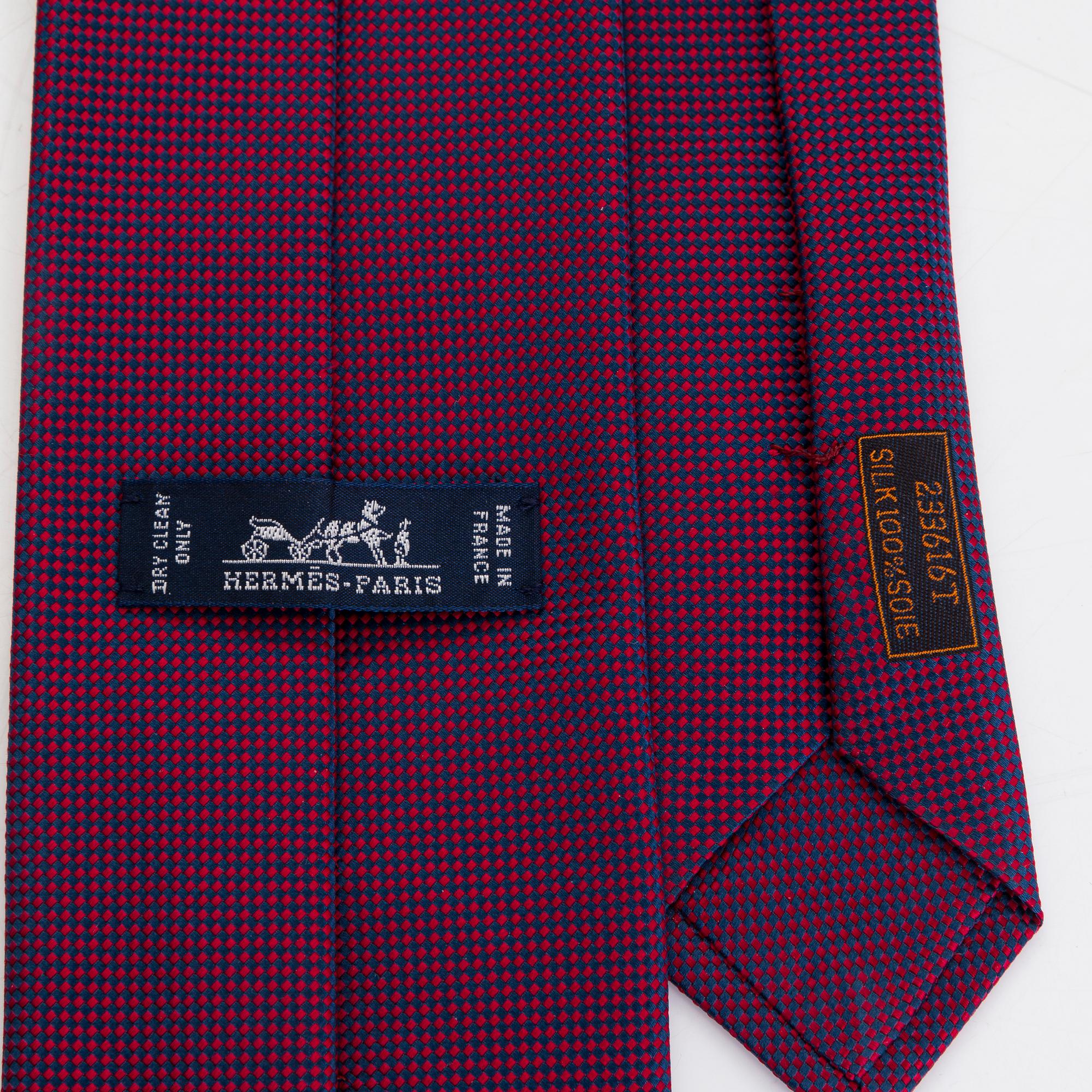 Hermès, solmioita, 4 kpl.