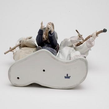 FIGURIN, porslin, lladro, Spanien, 1900-tal.