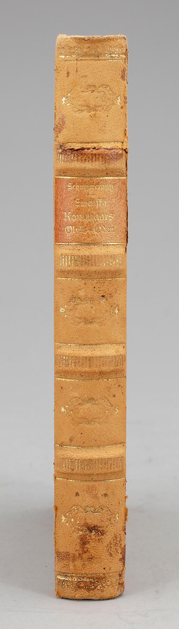 BOK, "Swenska Konungars Olycks-öden, kropps-skador, sinnes och...balsamering och begrafning..." av H. Schutzercrantz, Stockholm 1775.