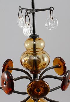 TAKKRONA, Erik Höglund, 1900-talets andra hälft, höjd 42 cm.