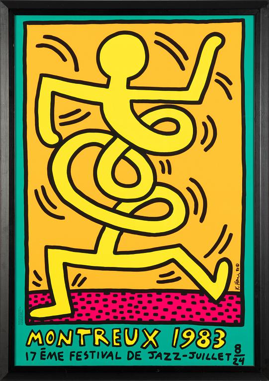 Keith Haring, "Montreux 1983".