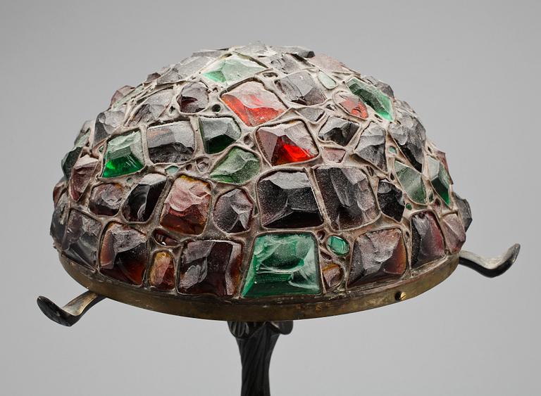 BORDSLAMPA, jugendstil, 1900-tal.
