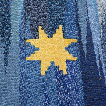 A flatweave by Eva Julia Alfredsson, signed EJA, late 20th/early 21th century, 344 x 161 cm.