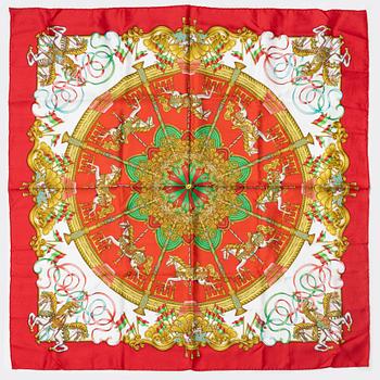 Hermès, scarf, "Luna Park".