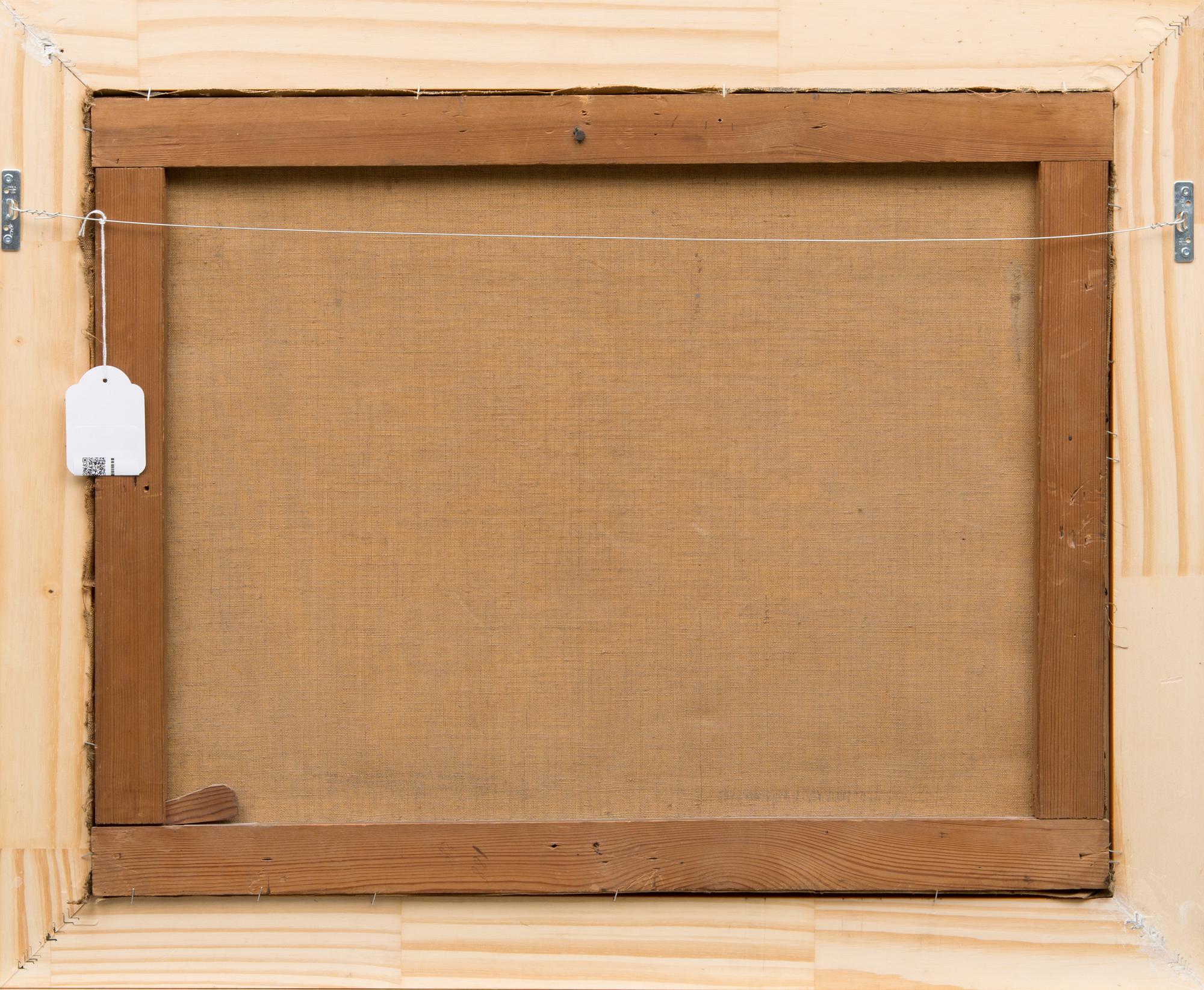 HEDVIG STRANDBERG, olja på duk, signerad och daterad 1883.