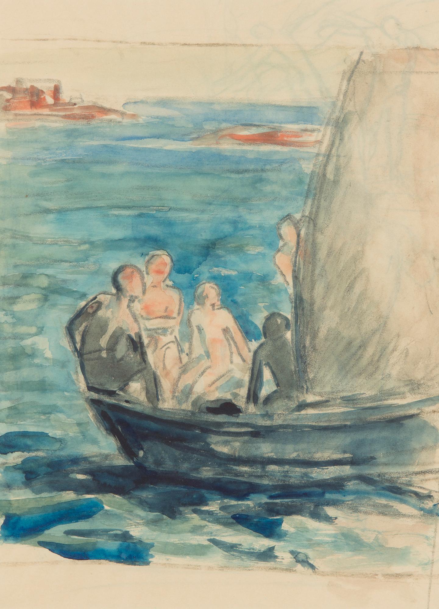 Magnus Enckell, Purjeretki.
