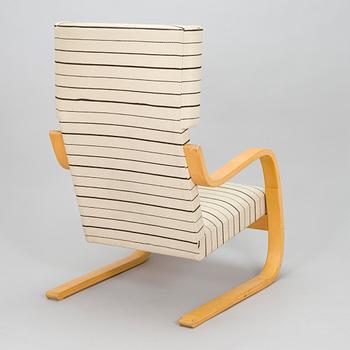 Alvar Aalto, nojatuoli, malli 401, Artek 1900-luvun loppu.
