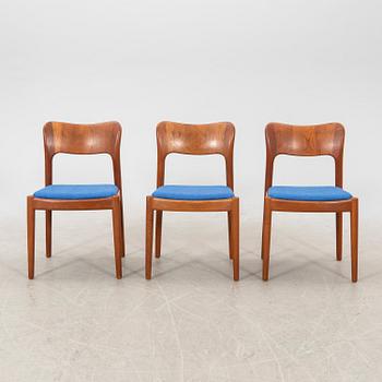 Niels Koefoed, stolar, 6 st, modell 177 Hornslet Danmark, 1960-tal.