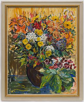 Albin Amelin, Flower still life.