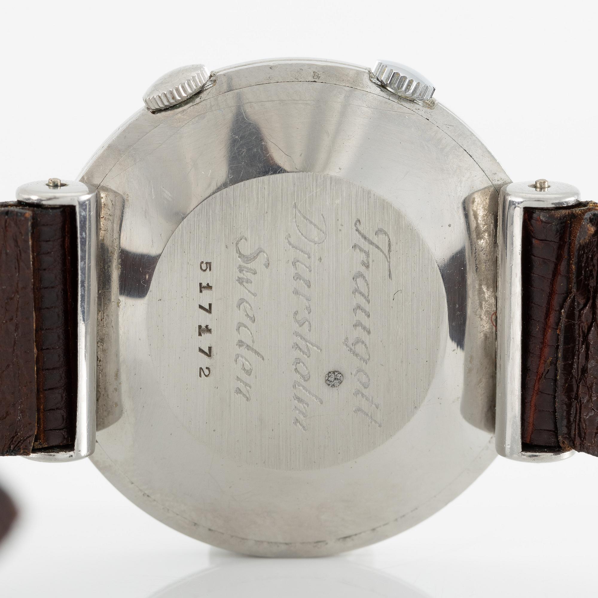 Jaeger-LeCoultre, Memovox, armbandsur, 34,9 mm.