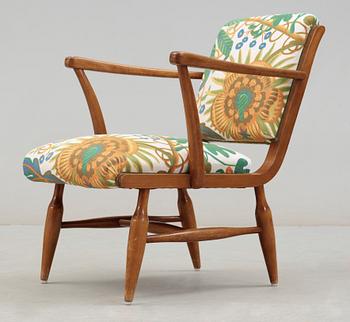 JOSEF FRANK, karmstol, Firma Svenskt Tenn, modell 638.