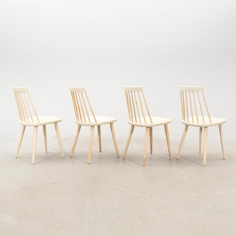 Yngve Ekström, chairs, 4 pcs, "Pinocchio", second half of the 20th century.