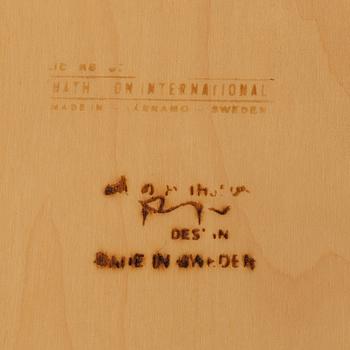 Bruno Mathsson, a trolley, Mathsson International, Värnamo.