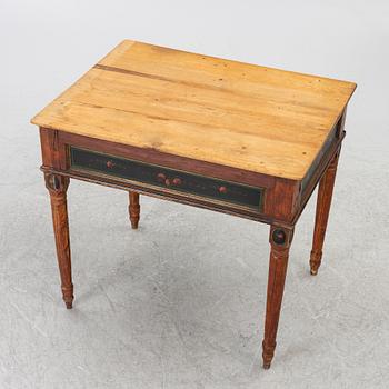 A table, 19th century.