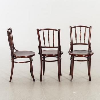 STOLAR, 6 st, mestadels Thonet-Mondus, omkring 1900.