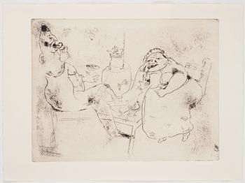 MARC CHAGALL, 71 st etsningar ur upplagan om 285 exemplar på Arches/MBM/J. Perrigot-papper, 1923-1948.