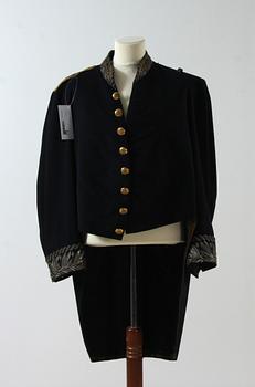 UNIFORMSROCK, märkt "Göta". 1900-tal.