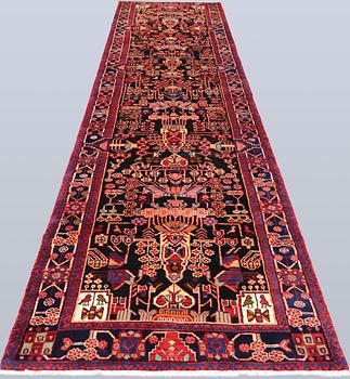 Gallerimatta, Hamadan, ca 492 x 110 cm.