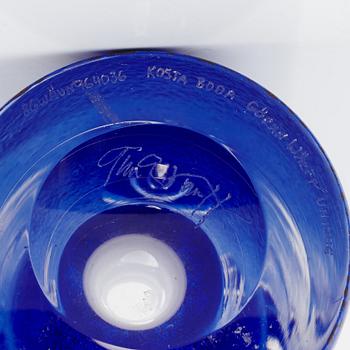 Göran Wärff, vas, glas, Kosta Boda, unik.